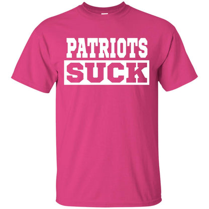 Patriots Suck T-shirt I Hate Patriots Heliconia