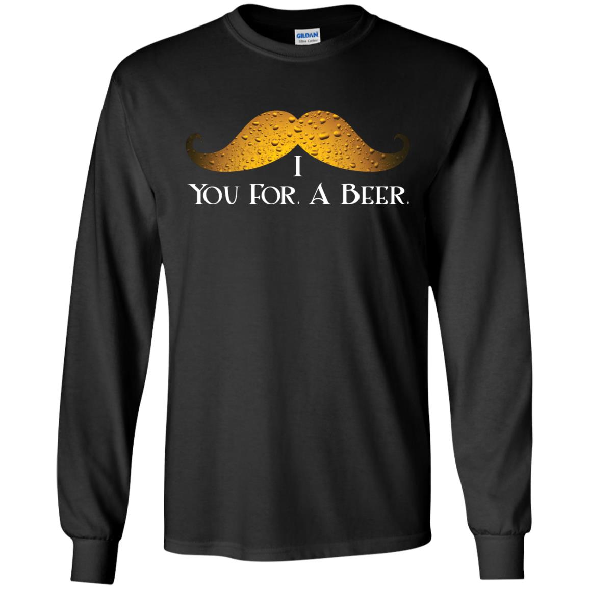 I Mustache You For A Beer Saint Patrick_s Day Black