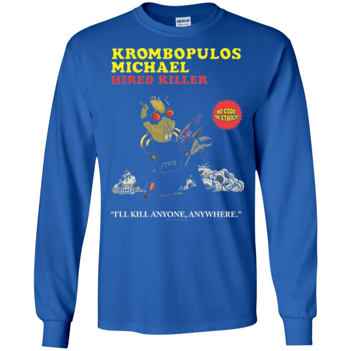 Film T-shirt Krombopulos Michael Hired Killer Royal