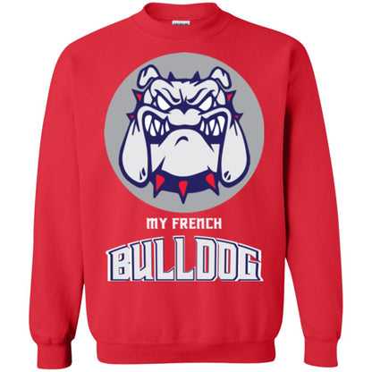 Dog Lover T-shirt My French Bulldog Red