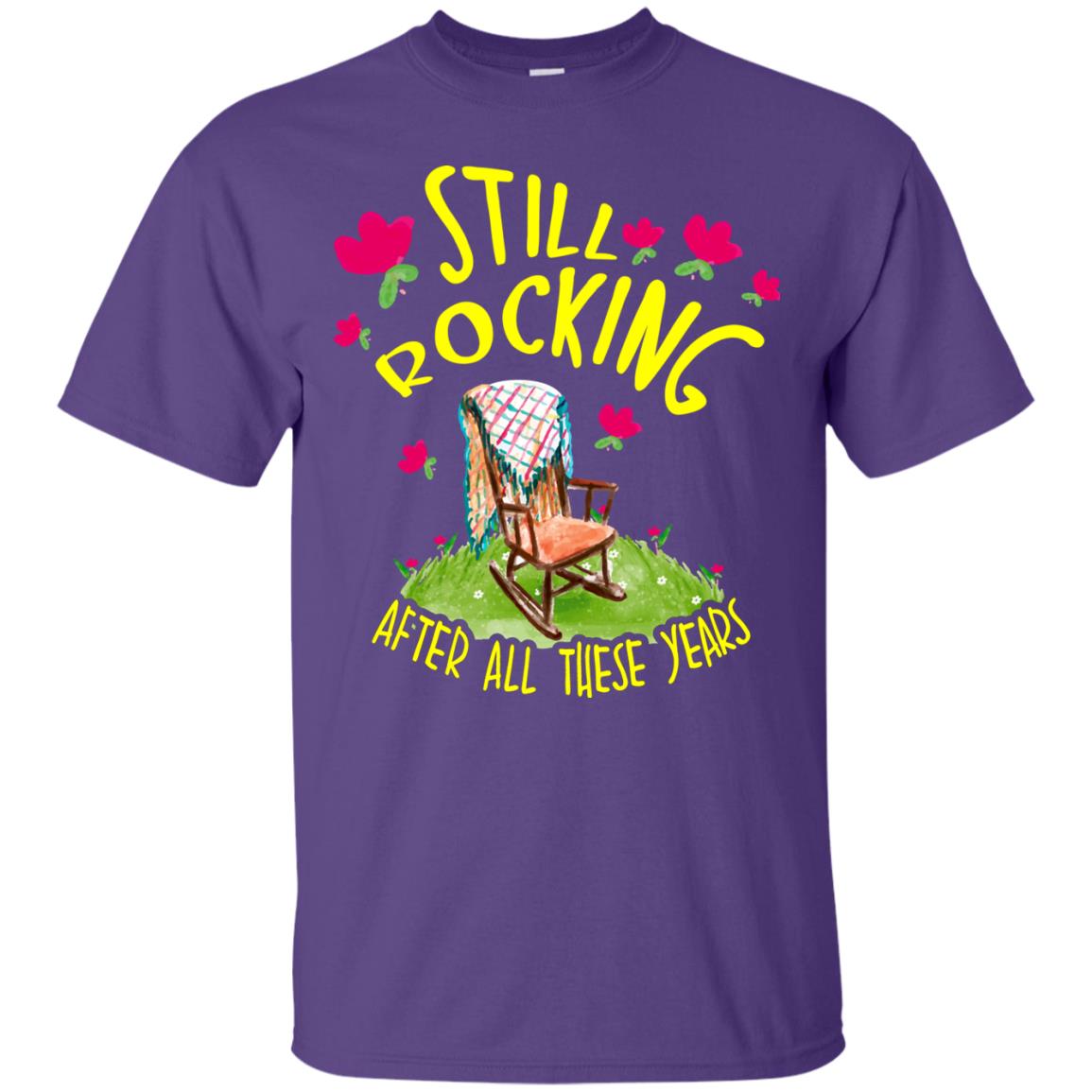 Still Rocking After All These Years T-shirt Purple
