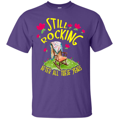 Still Rocking After All These Years T-shirt Purple