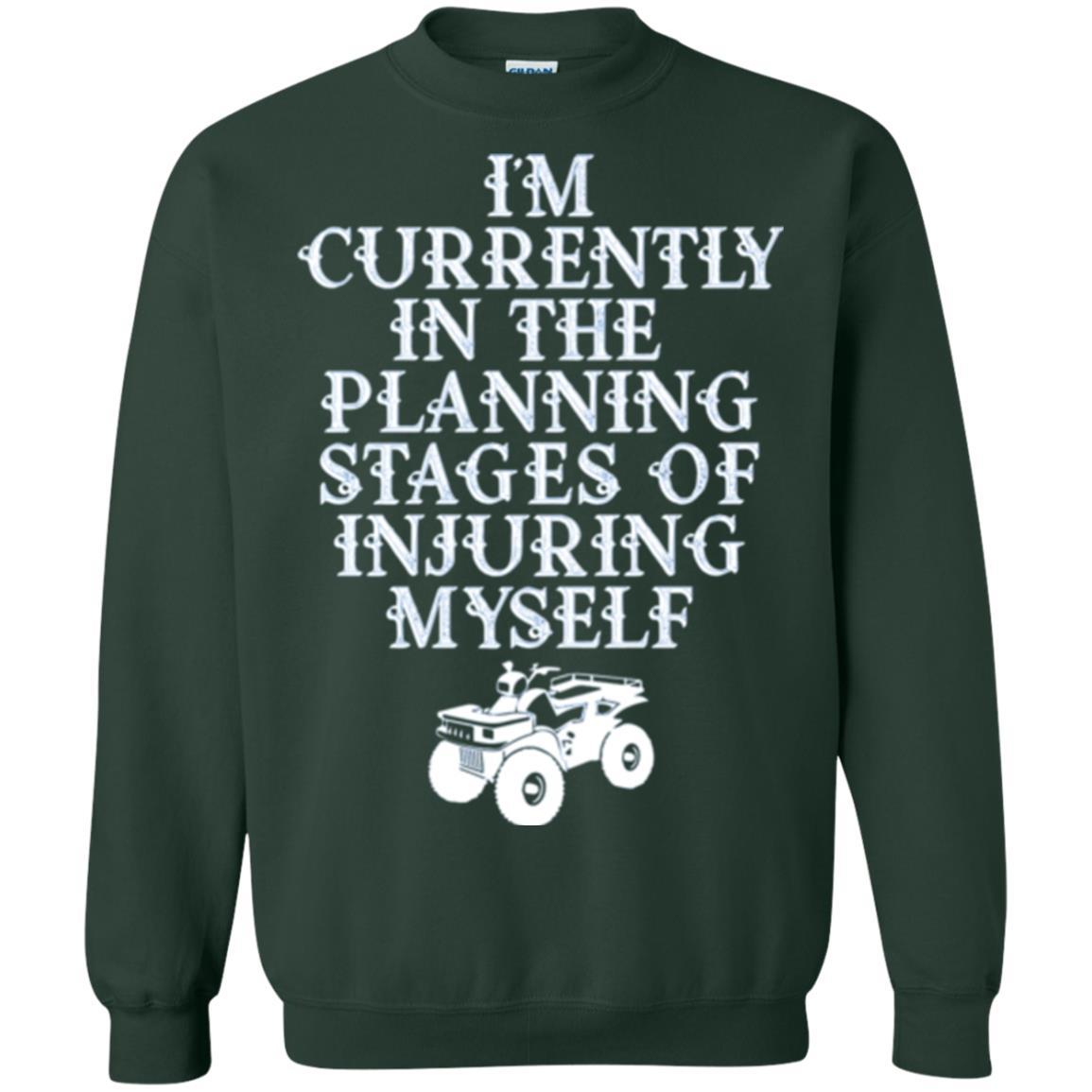 Four Wheeling T-shirt I'm Currently In The Planning Stages Forest Green