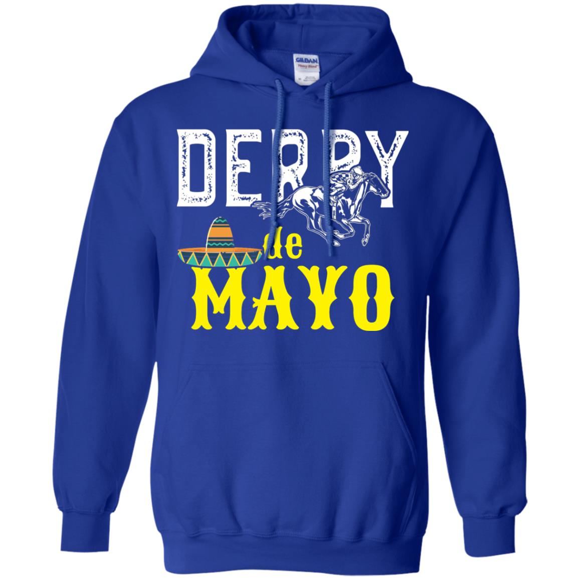 Cinco Derby De Mayo Horse Race Shirt Royal
