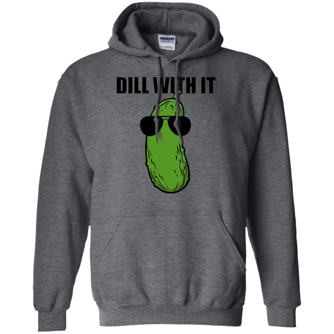Cucumber T-shirt Dill With It Dark Heather
