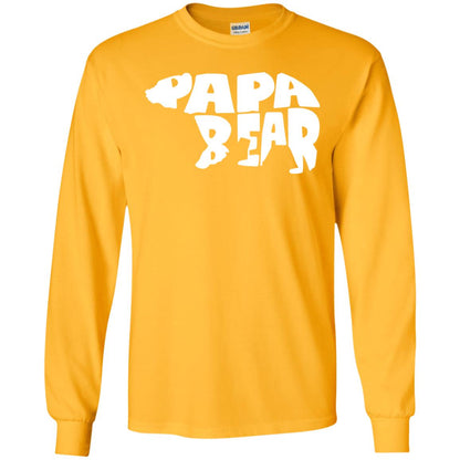 Bear Papa Shirt Gold