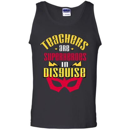 Teachers Are Superheroes In Disguise Movie Fan T-shirt Black