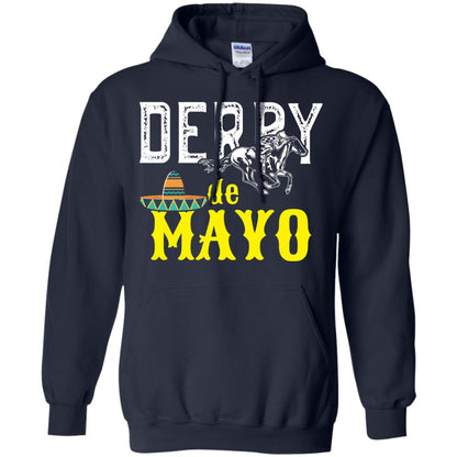Cinco Derby De Mayo Horse Race Shirt Navy