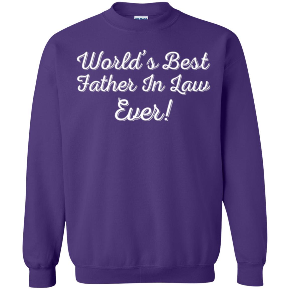 Daddy T-shirt World's Best Father In Law Ever T-shirt Purple