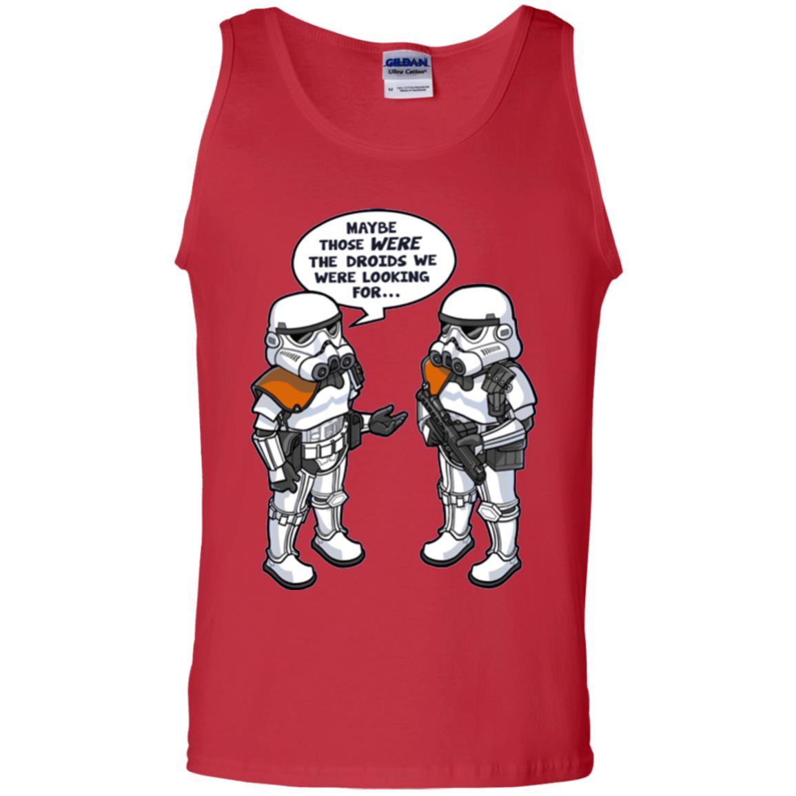 Film T-shirt Wrong Droids Comic Graphic Red