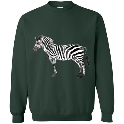 Awesome Zebra T-shirt Forest Green