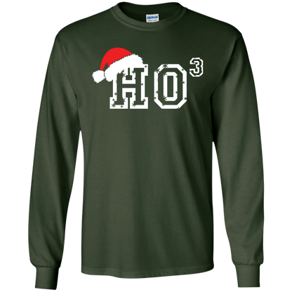 Christmas T-Shirt Ho Ho Ho Forest Green