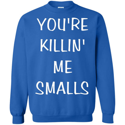 You_re Killin Me Smalls Funny Cute Baseball Shirt Royal