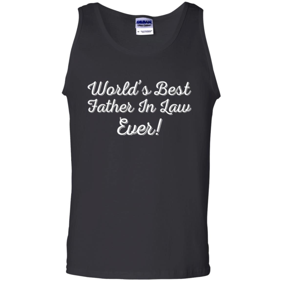 Daddy T-shirt World's Best Father In Law Ever T-shirt Black