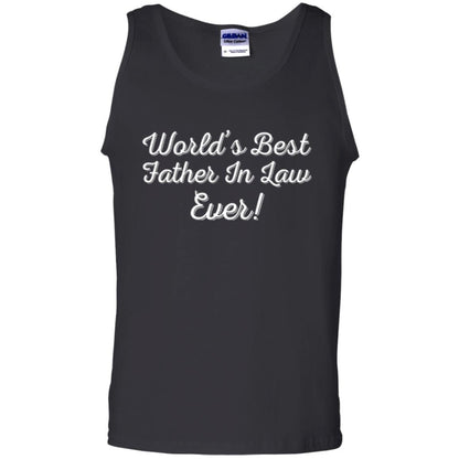 Daddy T-shirt World's Best Father In Law Ever T-shirt Black