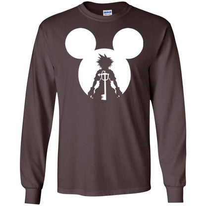 Mickey Lovers T-shirt Disney Kingdom Hearts Dark Chocolate