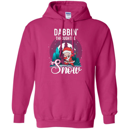 Christmas T-shirt Santa Claus Dabbing Through The Snow Heliconia