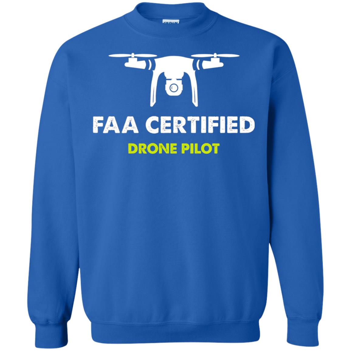 Faa Certified Drone Pilot T-shirt Royal