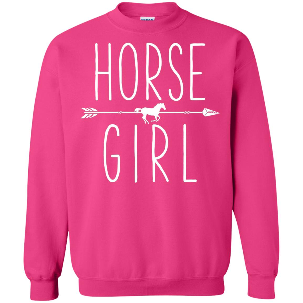 Horse Girl T-shirt I Love My Horses Racing Riding Heliconia