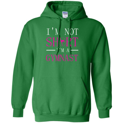 Gymer T-shirt I'm Not Short I'm A Gymnast Irish Green