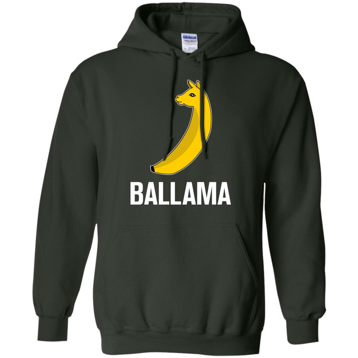 Ballama Funny Summer Melon Fruit Shirt Forest Green
