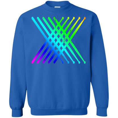 Drummer T-shirt Retro Vintage Drumsticks T-shirt Royal