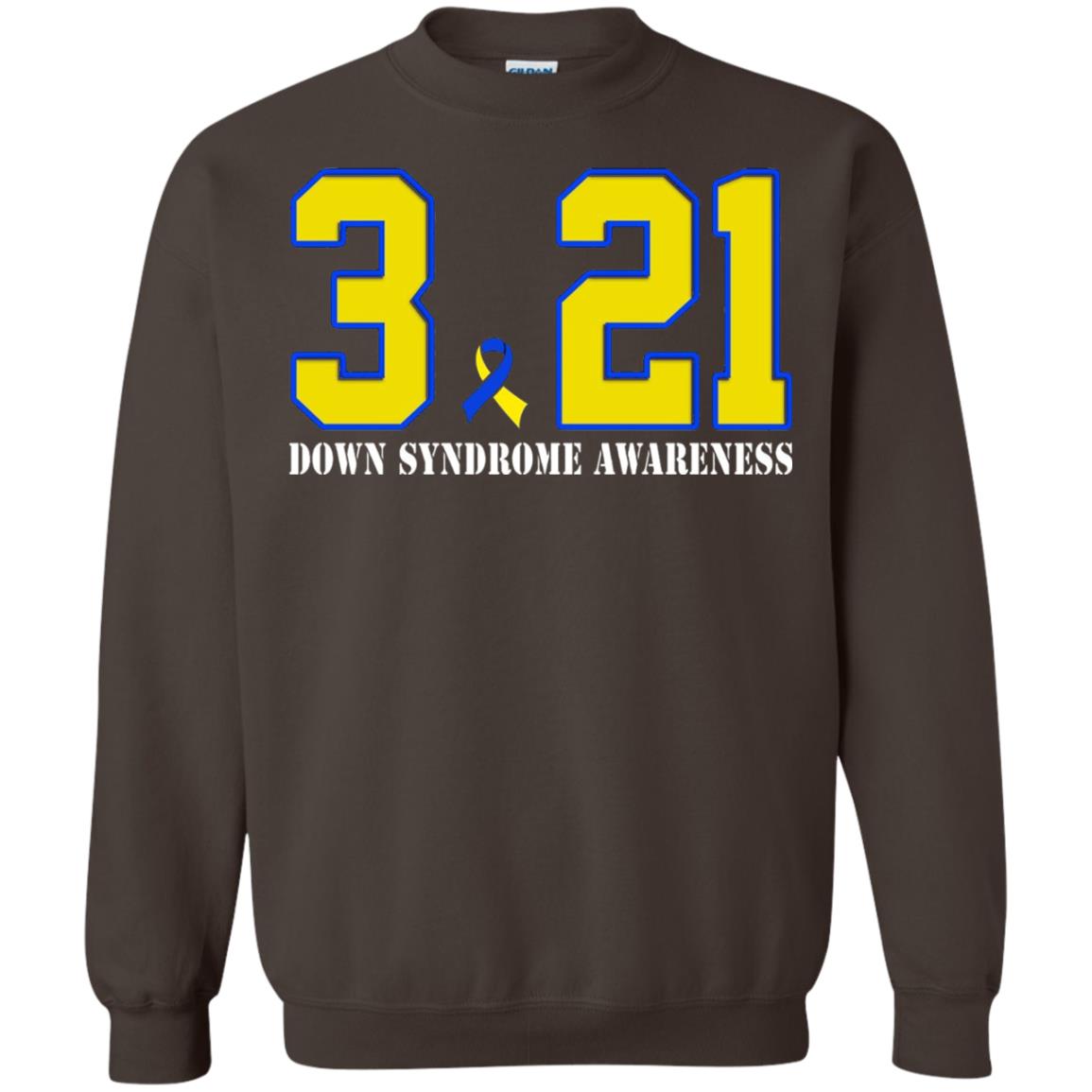 March 21st Down Syndrome Awareness T-shirt Dark Chocolate