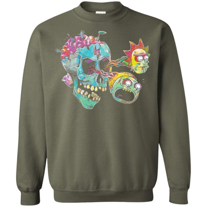 Movie T-shirt Eyeballs Military Green