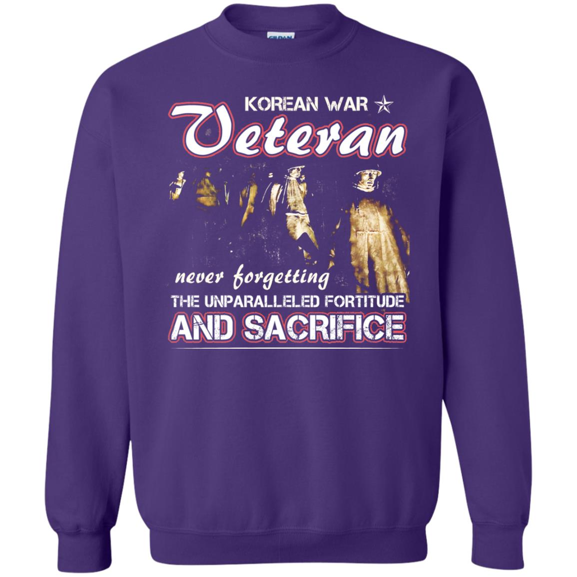 Korean War Veteran Never Forgetting The Unparalleled Fortitude And Sacrifice Purple
