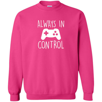 Gamer T-shirt Always In Control Video Game Heliconia
