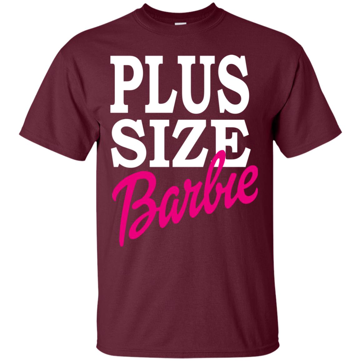 Plus Size Barbie Doll Princess Shirt Maroon
