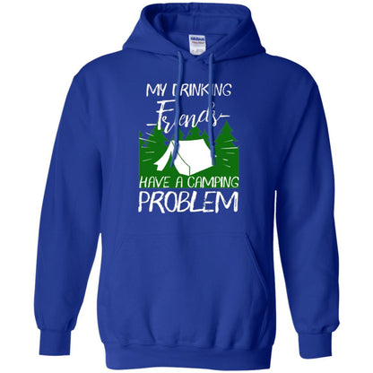 Camper T-shirt My Drinking Friends Have A Camping Problem Royal