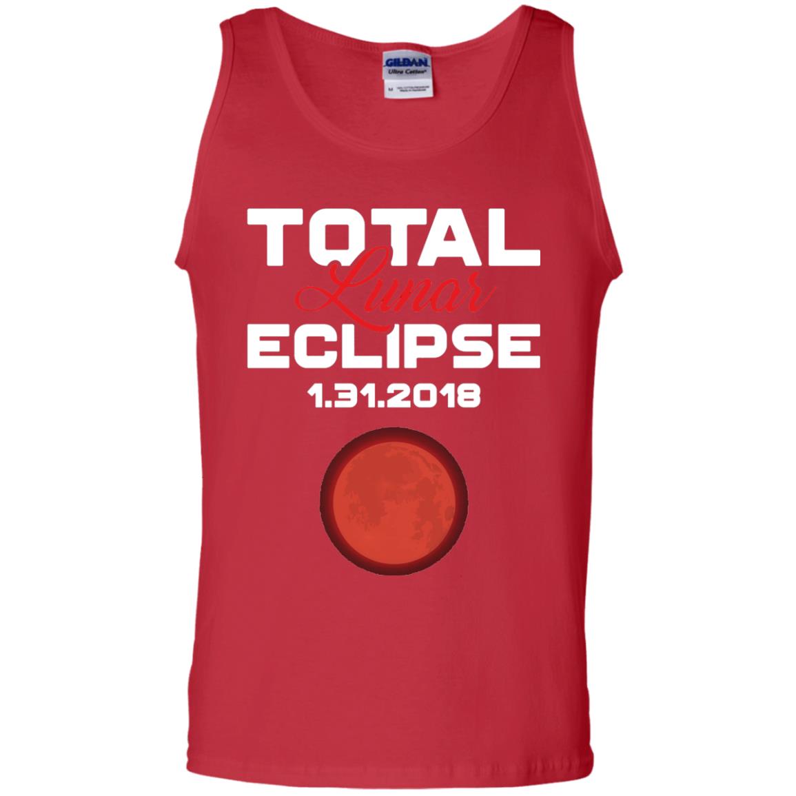 Eclipse January 31st 2018 Total Lunar Eclipse T-shirt Blood Moon Red