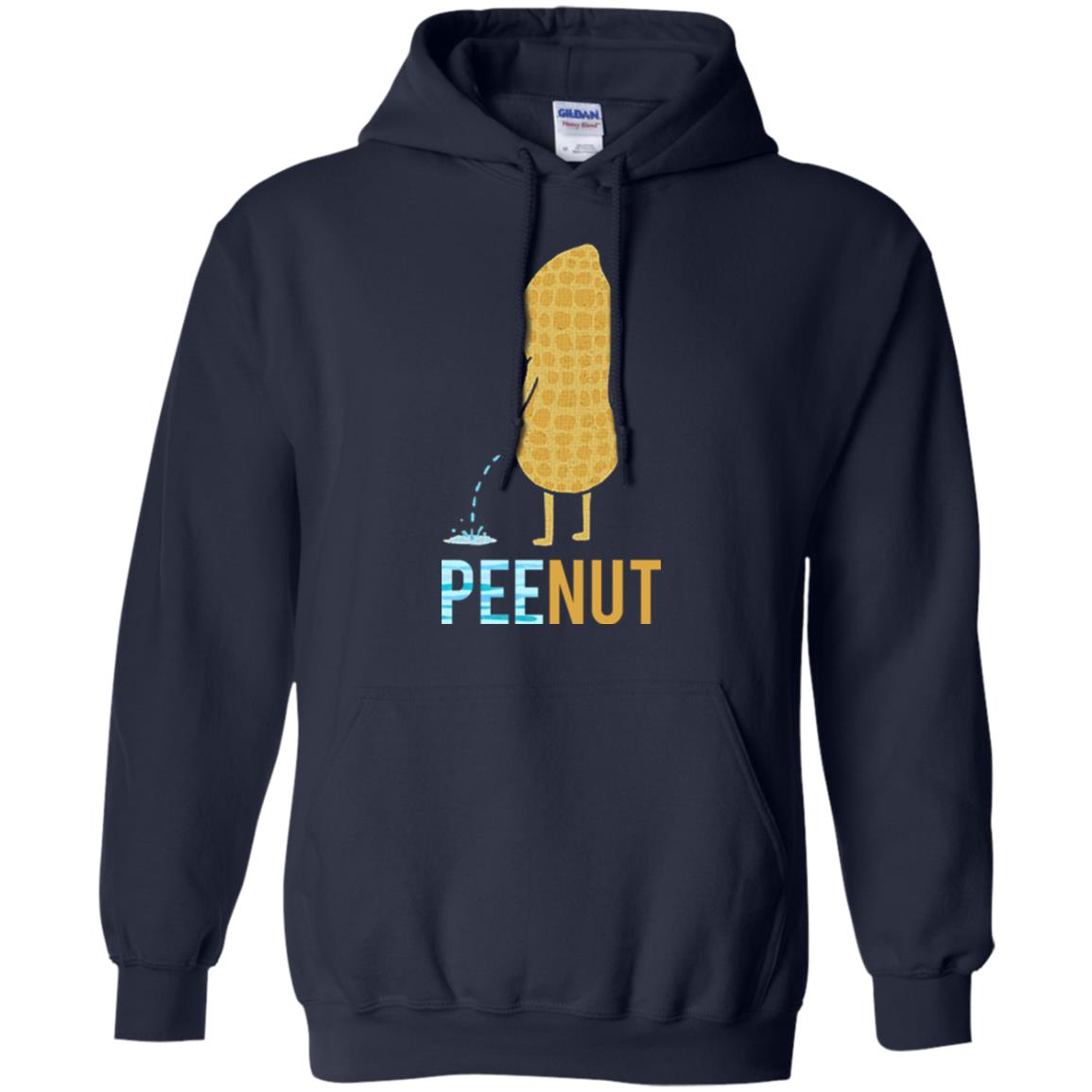 Funny Peenut Gift Shirt For Cool Boys Navy