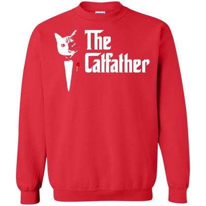 Daddy T-shirt The Catfather Red