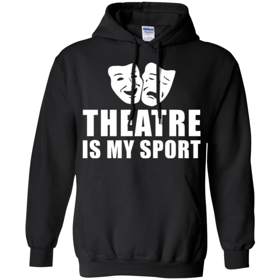 Actor T-shirt Theatre Is My Sport Black