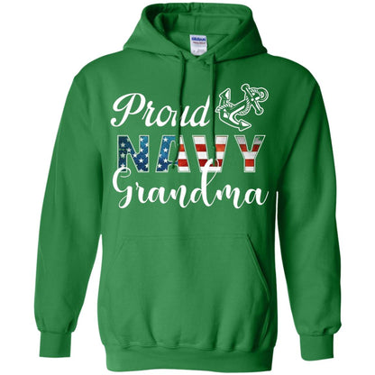 Proud Navy Grandma Military Mama Shirt Irish Green