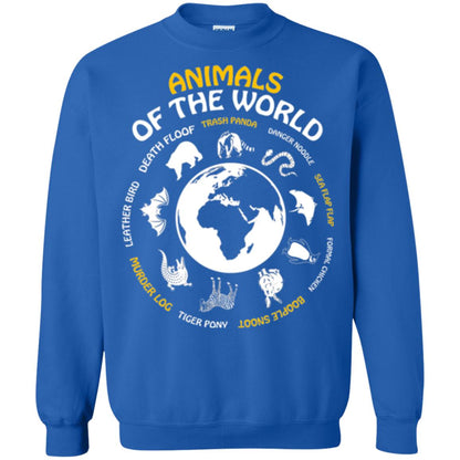 Save The Animals T-shirt Rare Animals Of The World Royal