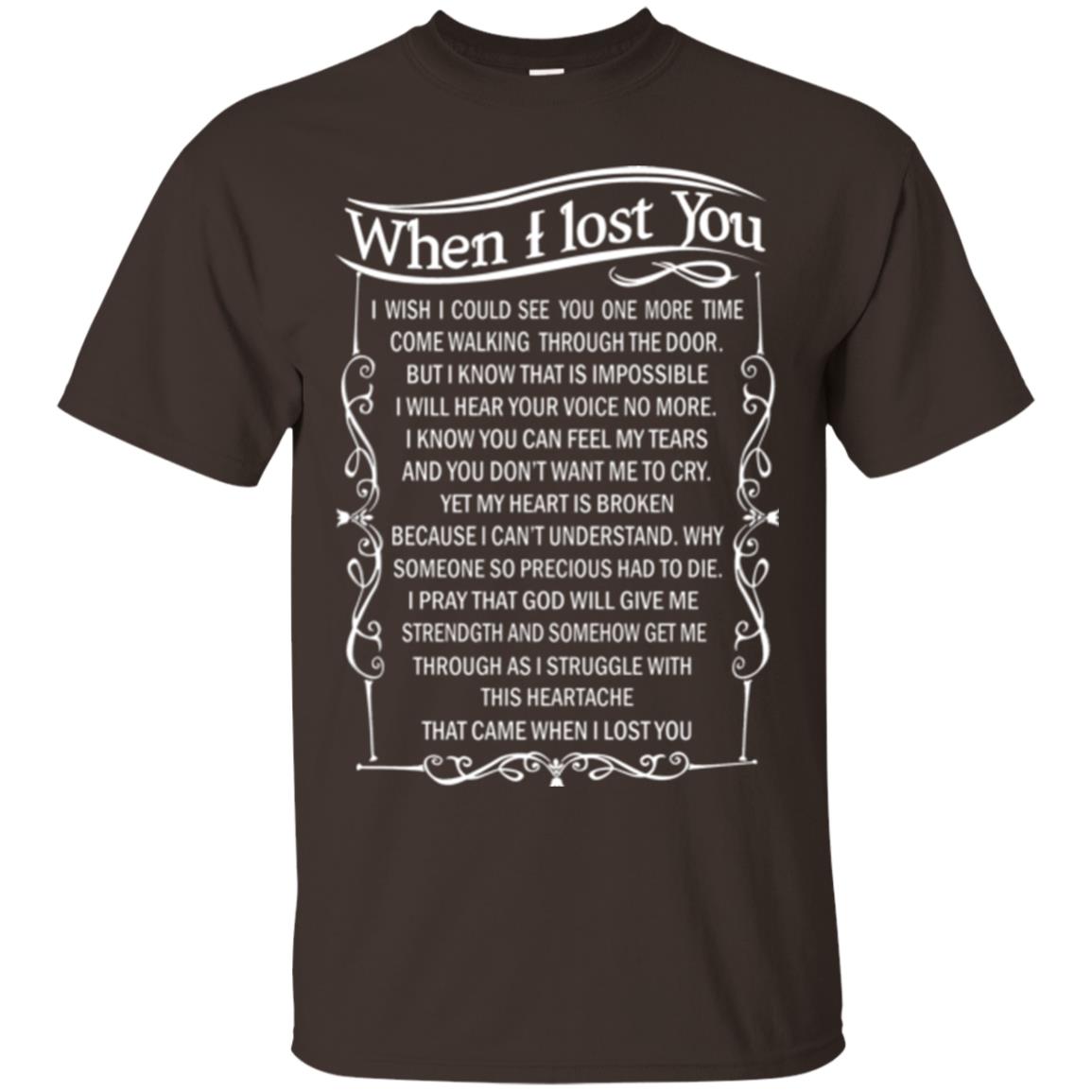 When I Lost You I Wish I Could See You More Time Dark Chocolate