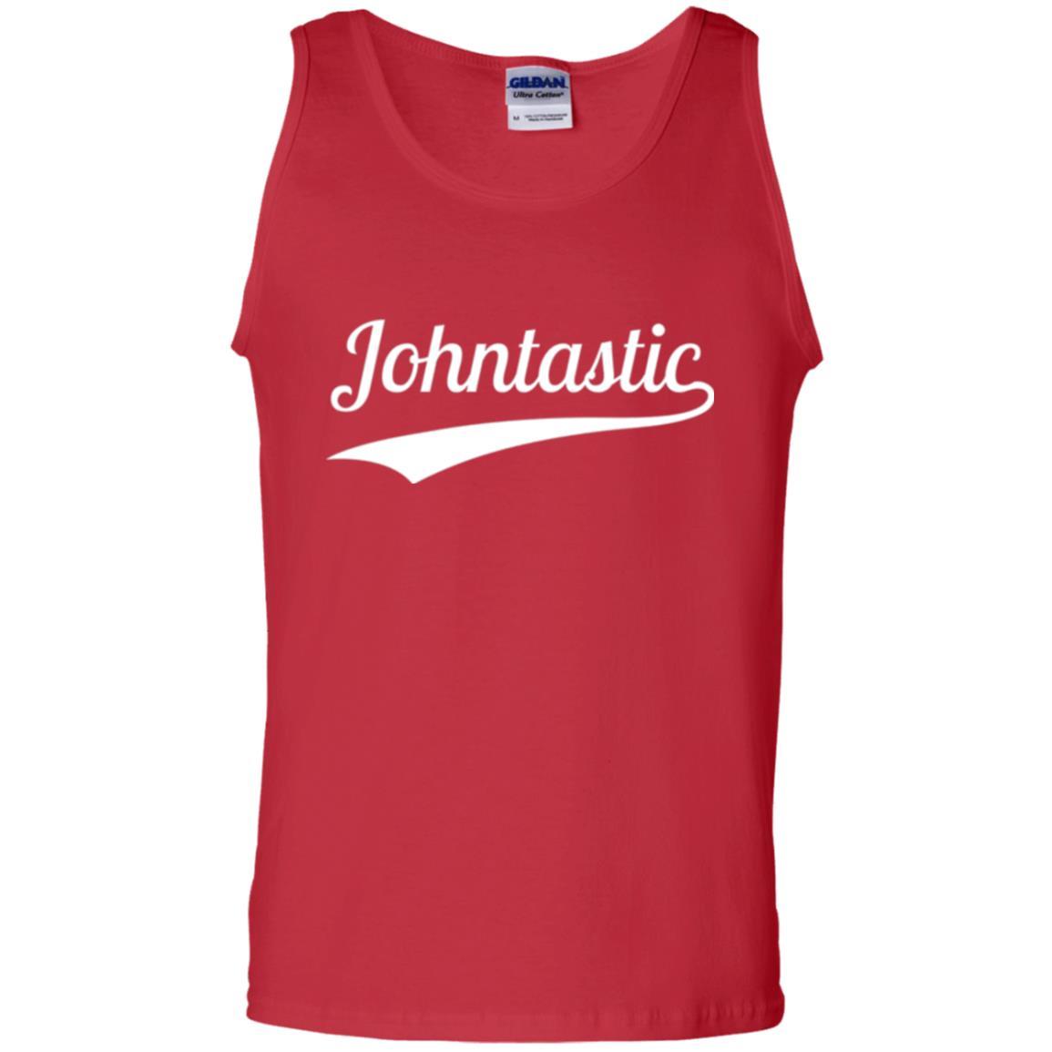 Funny John T-shirt Johntastic Red