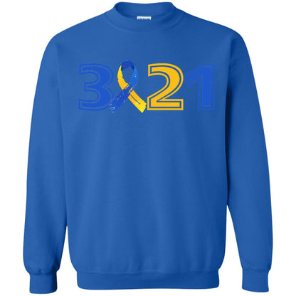 Awareness March 21 World Down Syndrome Day T-shirt Royal