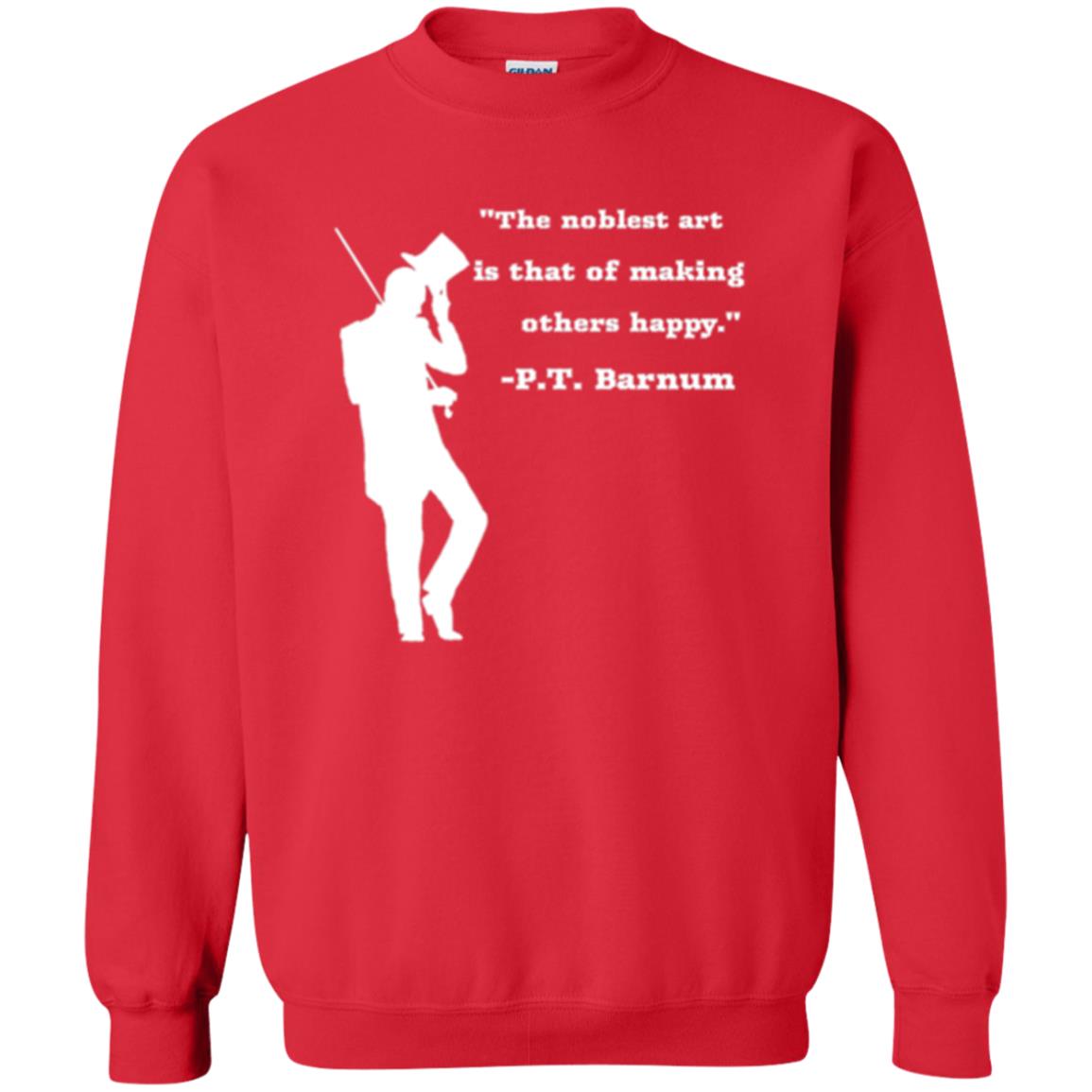 Circus Ring Master P.t. Barnum Quote T-shirt Red