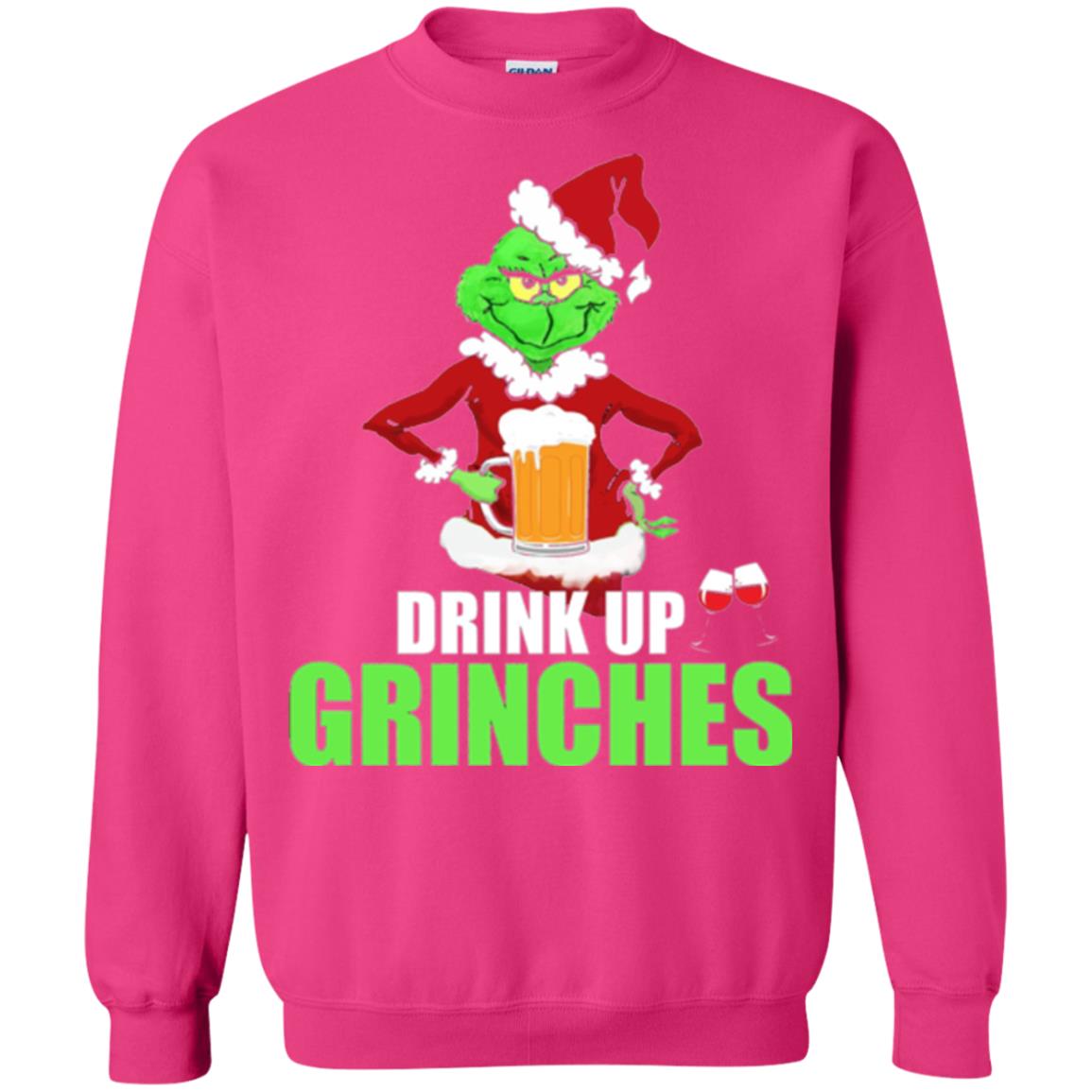 Christmas T-shirt Drink Up Grinches Heliconia