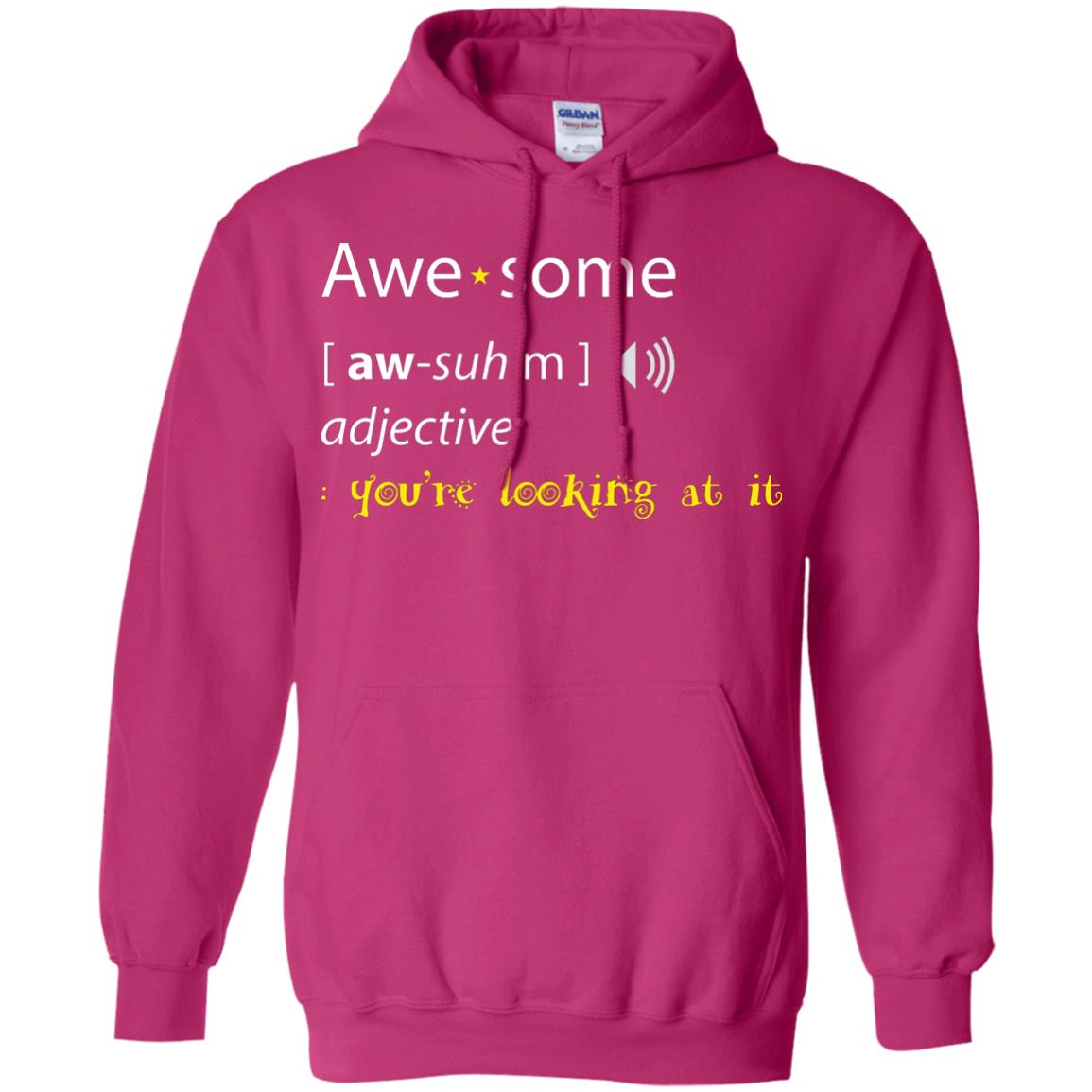 Awesome You_re Looking At It Cool Shirt For Boys Or Girls Heliconia