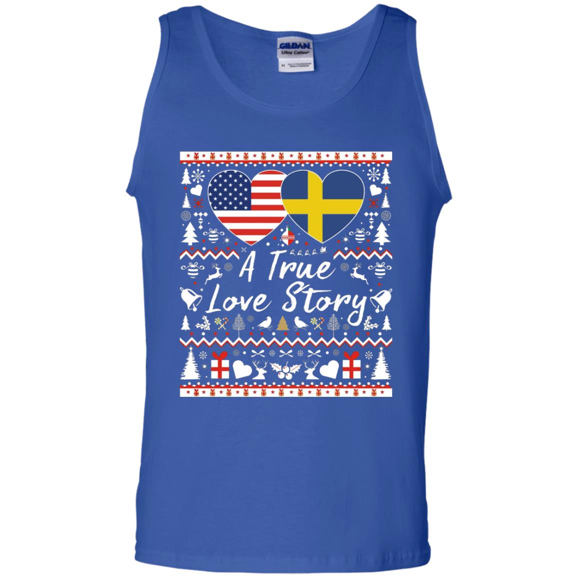 Christmas T-shirt American Swedish A True Love Story Royal