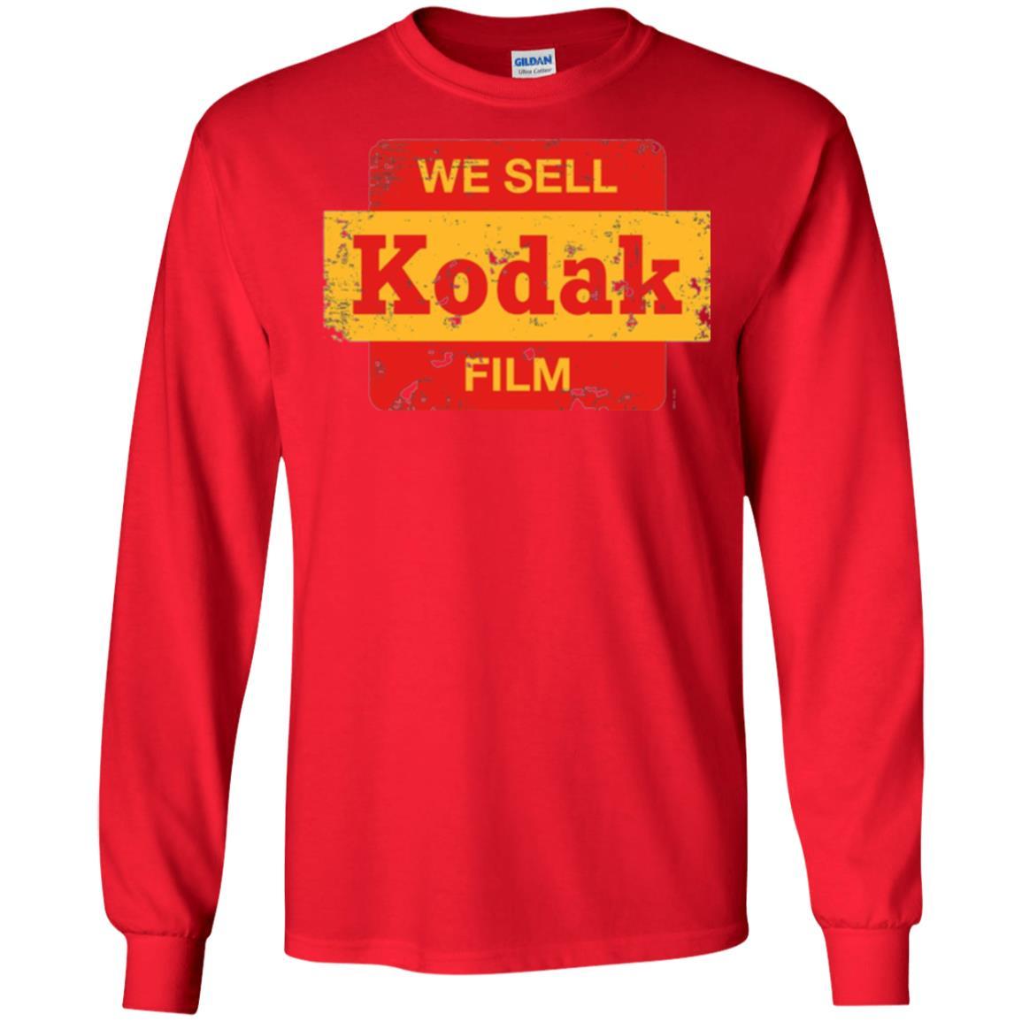Film T-shirt Vintage We Sell Kodak Film Red