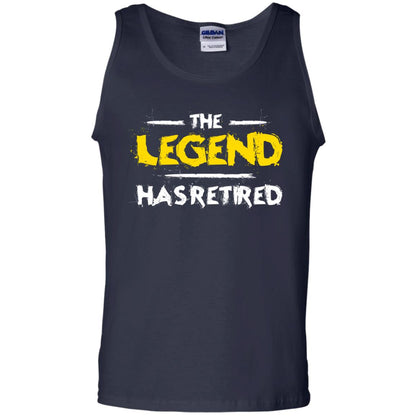Retirement T-shirt The Legend Has Retired Navy