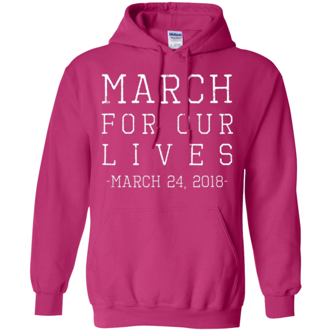 March For Our Lives March 24 2018 Anti Gun T-shirt Heliconia