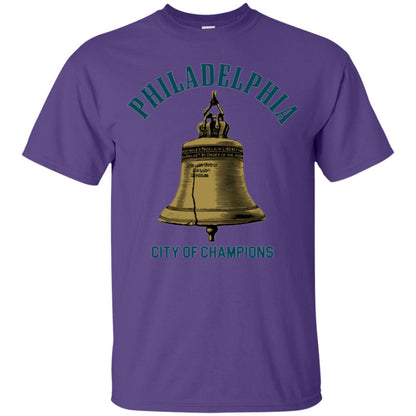 Football T-shirt Philadelphia City Of Champions Purple
