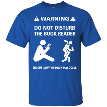 Warning Do Not Disturb The Book Reader Serious Injury Or Death May Occur Royal